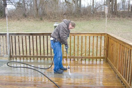 Deck cleaning company